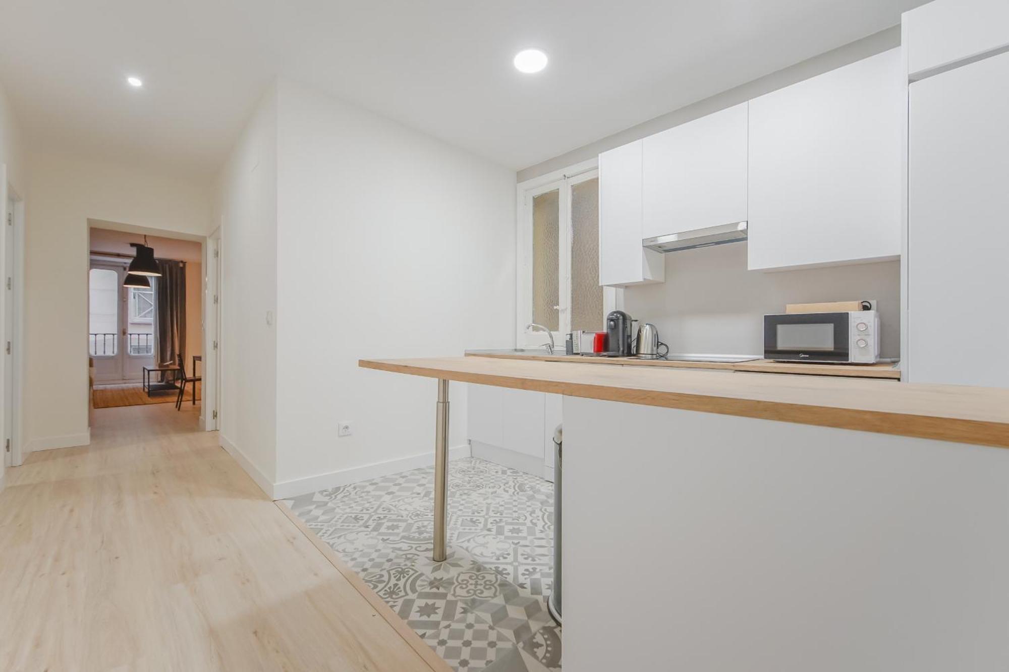 Modern Apt Para 6Pax En La Plaza De Tirso-Centro E1 Madrid Ngoại thất bức ảnh