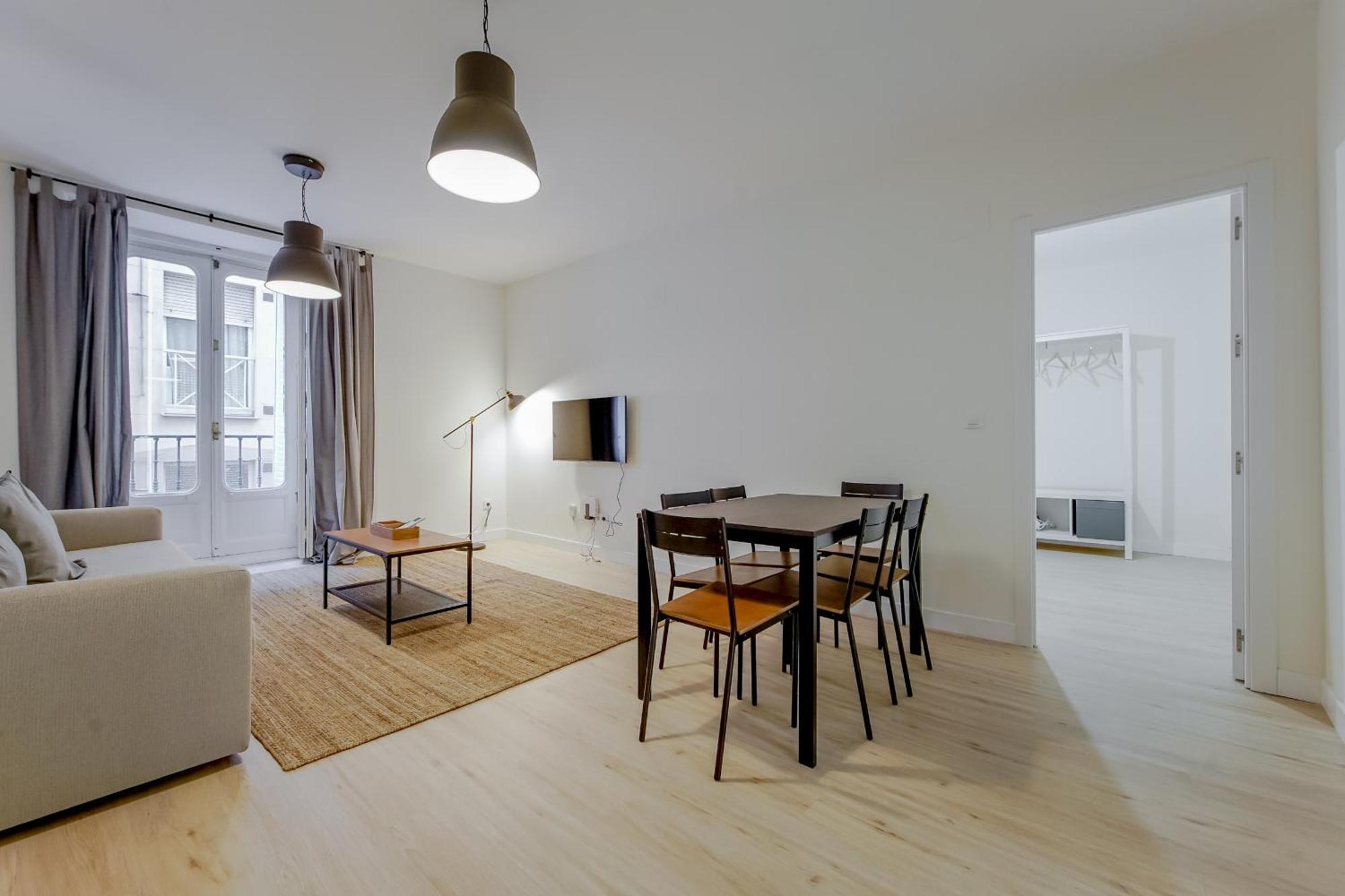 Modern Apt Para 6Pax En La Plaza De Tirso-Centro E1 Madrid Ngoại thất bức ảnh