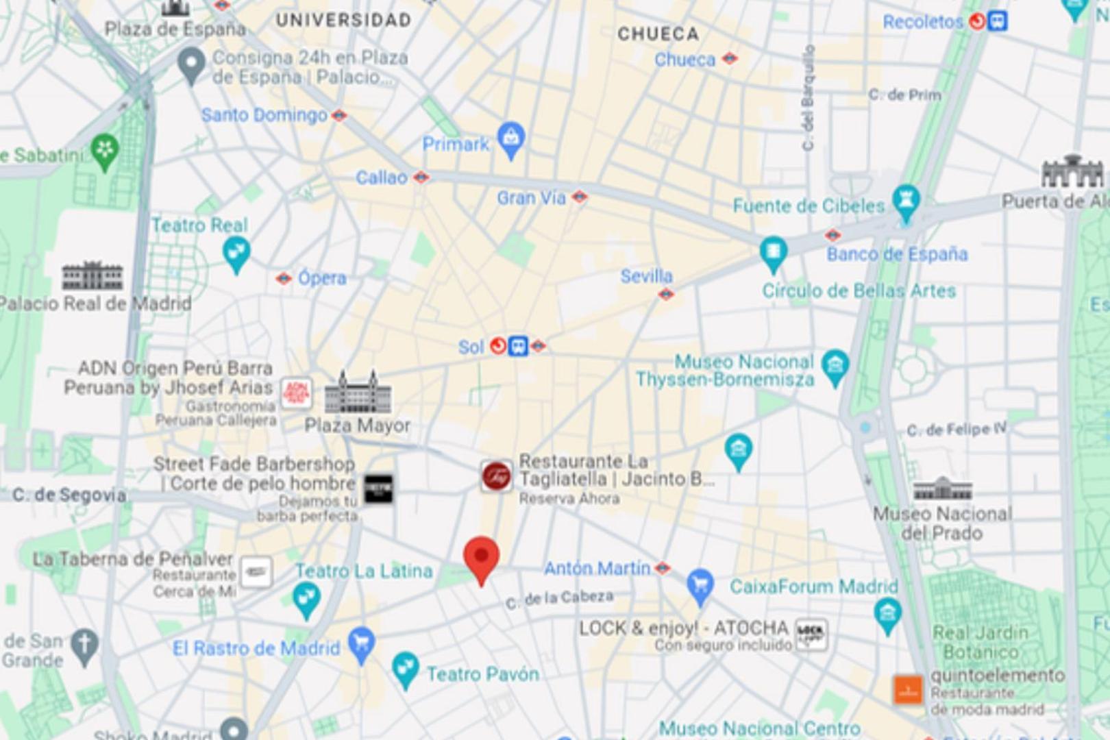 Modern Apt Para 6Pax En La Plaza De Tirso-Centro E1 Madrid Ngoại thất bức ảnh